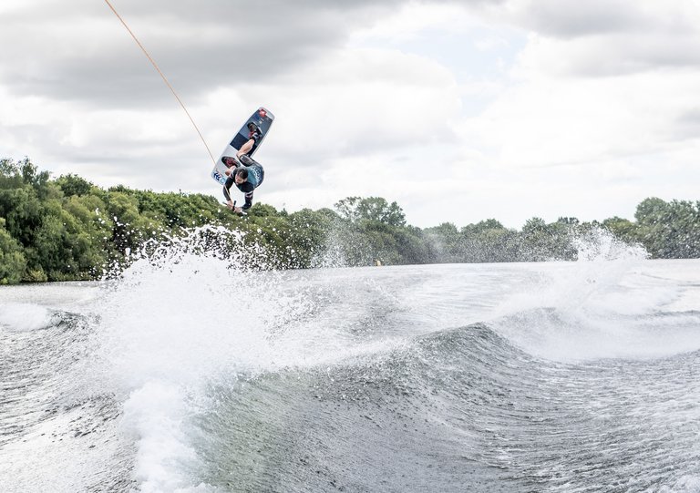 Rich Phillips at the 2022 Malibu Boats UK Wakeboard And Wakesurf Nationals